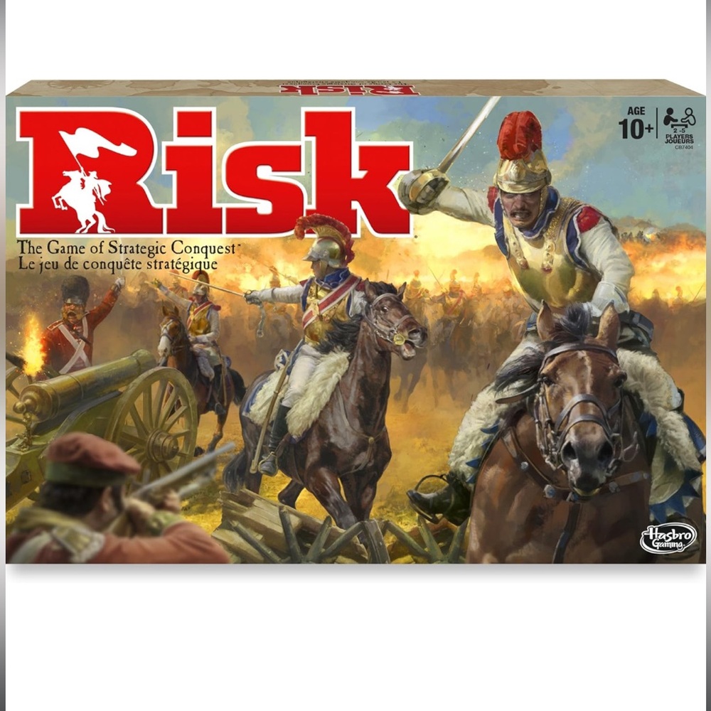 Hasbro Risk The Game of Strategic Conquest - Picture 2 of 15